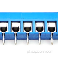 Blocos terminais PCB tipo parafuso de 5,0 mm 7P